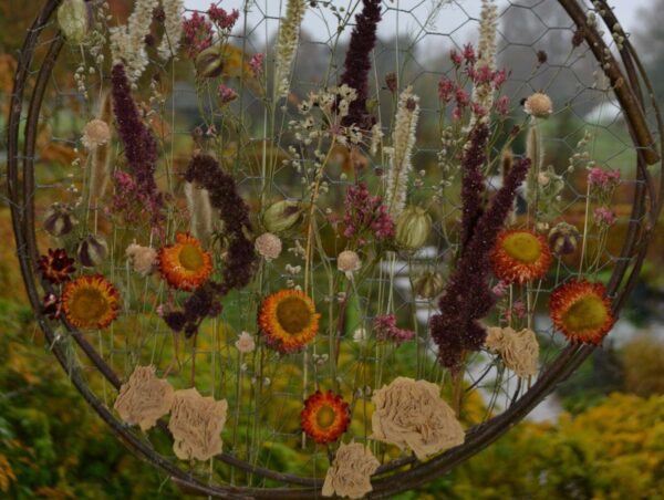 Rond bloemenpaneel - Afbeelding 2