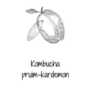 Kombucha pruim kardemon