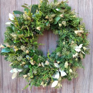 Kerstkrans Puur Kerst - half gevuld