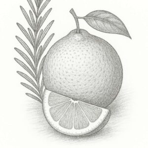 Kombucha roze pompelmoes - rozemarijn