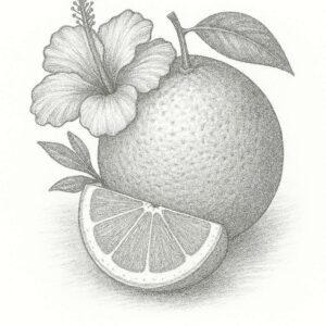 Kombucha sinaas-hibiscus