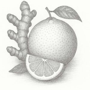 Kombucha kurkuma-citroen