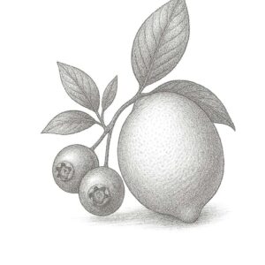 Kombucha bosbes-citroen